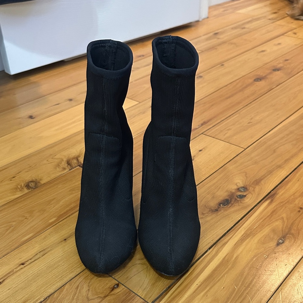 ASOS Black Sock Booties - Picture 2 of 4